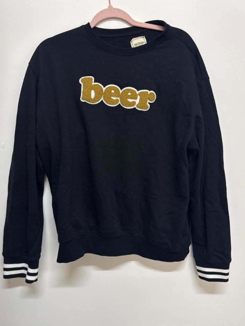 Modish Rebel Men's Black Sweatshirt